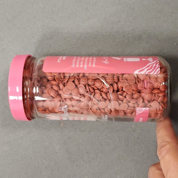 Cranberry - Pink Zebra 3.75 oz jar of sprinkles - Picture 6 of 9